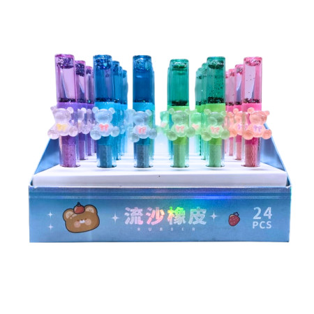 Myly Party time Glitter Retractable Eraser - BD-9216