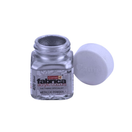 Camel Fabrica Acrylic Colour Matalic Powder - Silver