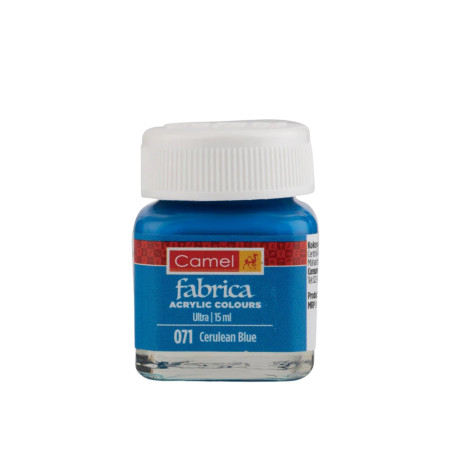 Camel Fabrica Acrylic Colour 15ml - Cerulean Blue
