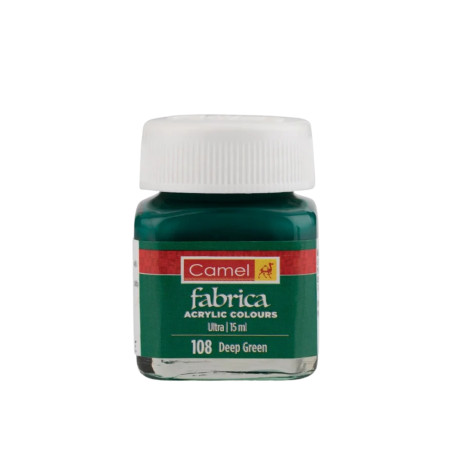Camel Fabrica Acrylic Colour 15ml - Deep Green