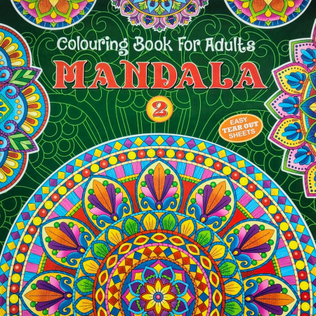 Colouring Book For Adults Mandala Art - Mix Design