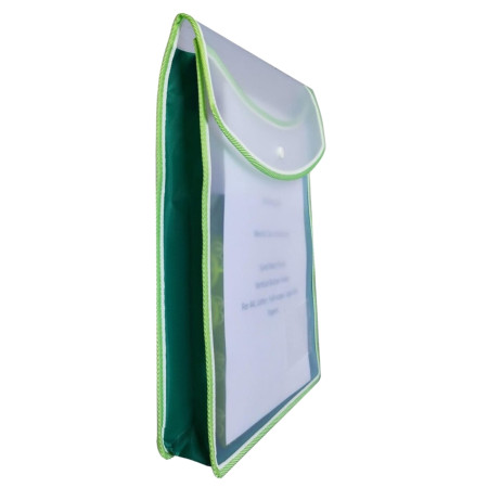 Aarpee FC My Clear Document Folder Case - Stitching DFV3057-ECO