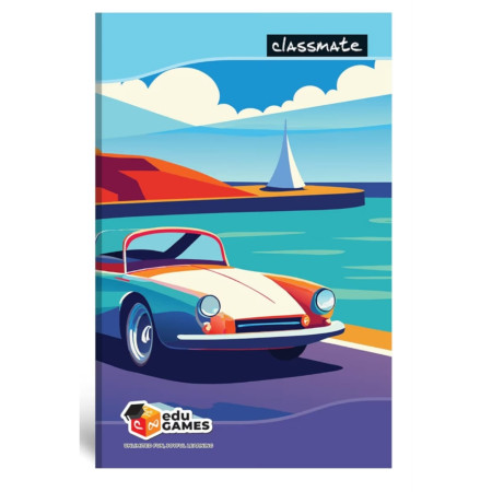 Classmate Long Notebook - Single Line, 140 Pages, 29.7x21cm (02000199)