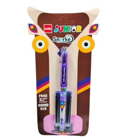 Cello Junior Snorke Fountain Pen Blue