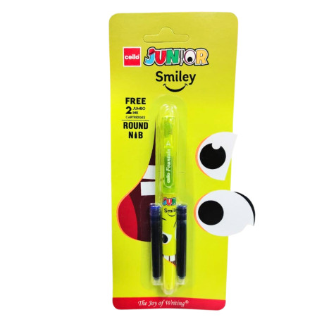 Cello Junior Smiley Fountain Pen Blue