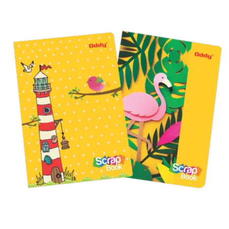 Oddy Pastel Colored Scrap Book (CPSB-8)