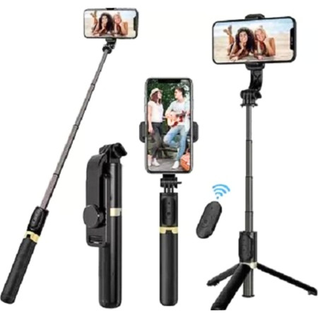 BLUETOOTH INTEGRATED SELFIE STICK Q07
