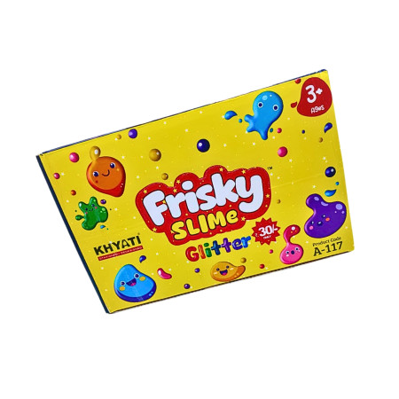 Khyati Frisky Slime Glitter 40gm Tubes - A117