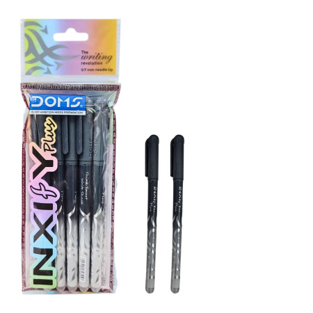 Doms Inxify Plus Ball Pen - Black