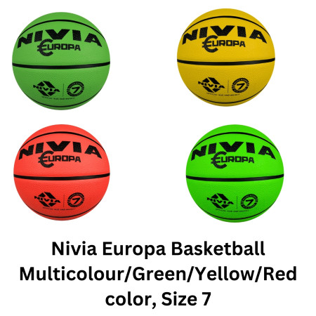 Nivia Europa Basketball Size, 7 (BB-634)