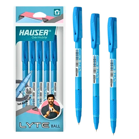 Hauser Lyte Ball Pen 0.7mm - Blue