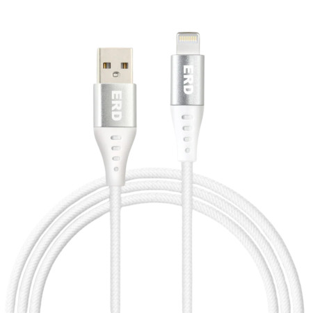 ERD Lightning Charging + USB Data Cable(Metal casing) 1mtr - UC-73