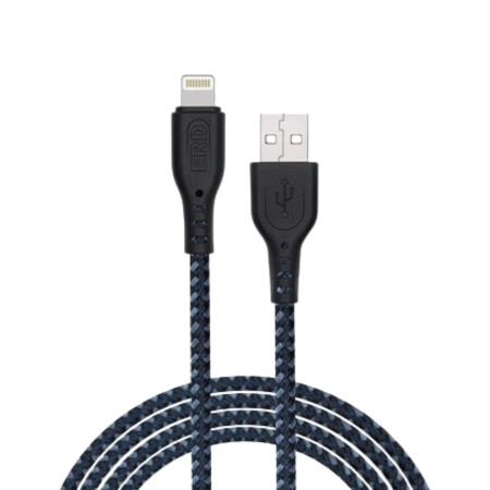 ERD Lightning Braided Charging + USB Data Cable 1mtr - UC-78