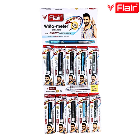 Flair Writo-meter Ball Pen ( Dx ) - Blue