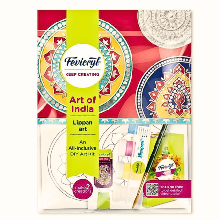 Pidilite Fevicryl Art Of India Lippan Art Kit