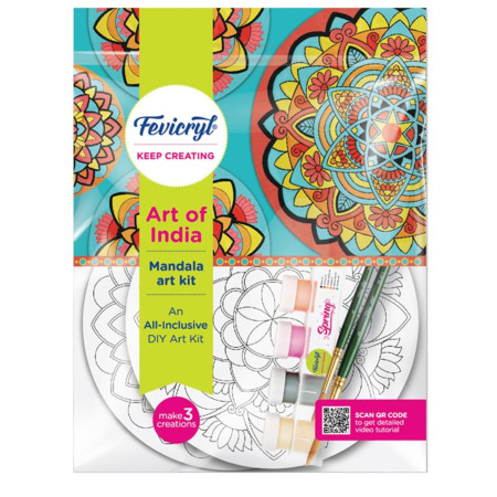 Pidilite Fevicryl Art Of India Mandala Art Kit