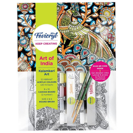 Pidilite Fevicryl Art Of India Kalamkari Art Kit
