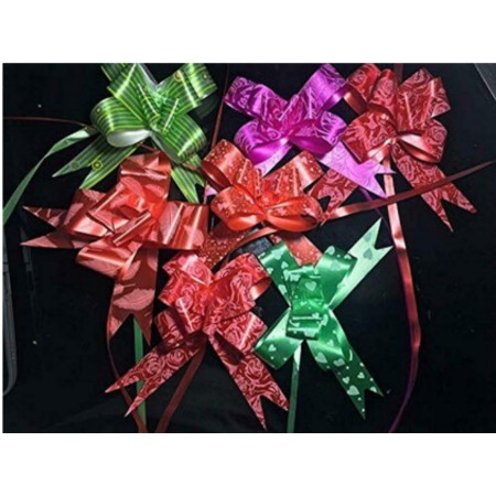 Myly Flower Printed Bow(Ribbon)