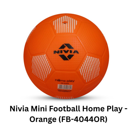 Nivia Mini Football Home Play - Orange (FB-4044OR)
