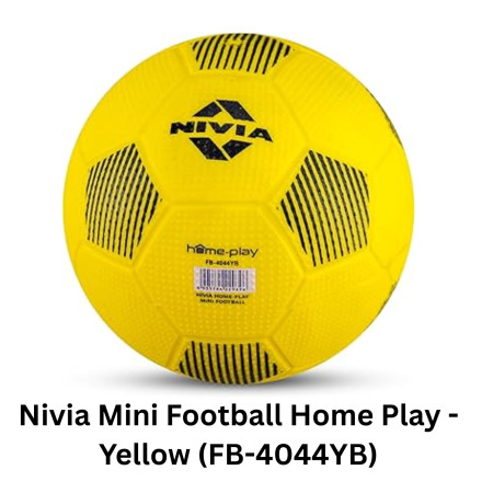 Nivia Mini Football Home Play - Yellow (FB-4044YB)