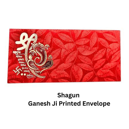 Shagun Ganesh Ji Printed Envelope
