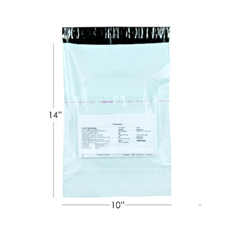 Aarpee Plain Courier Bags With pocket, (10''x14'')