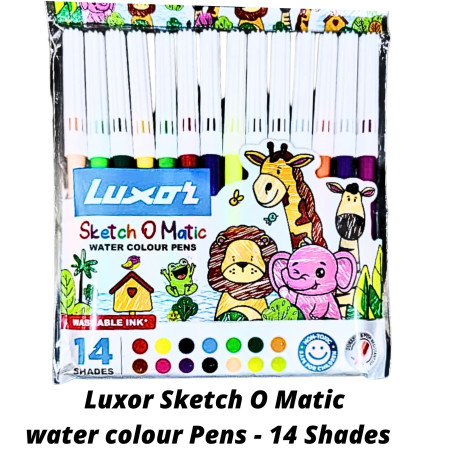 Luxor 3405 Sketch O Matic Pens - 14 Shades