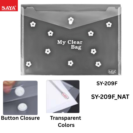 Saya My Clear Bag Flower - SY-209F