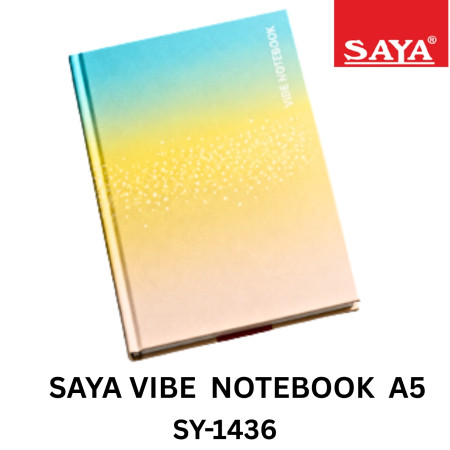 Saya Vibe Notebook 192 Page - SY-1436