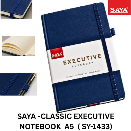 Saya Classic Executive Notebook 192 Page - SY-1433