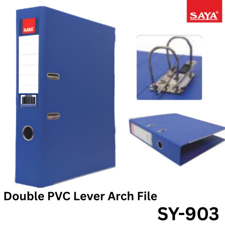 Saya Double PVC Lever Arch File - SY-903