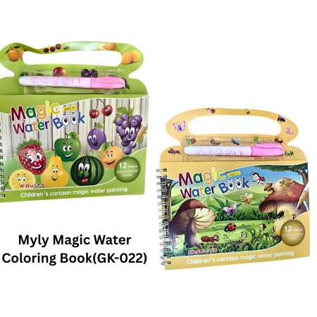 Myly Magic Water Coloring Book(GK-022)