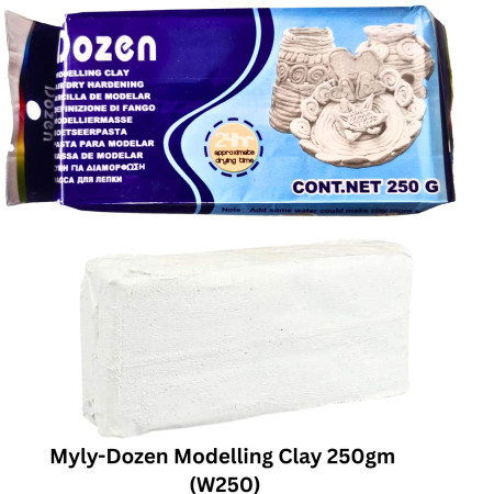 Myly-Dozen Modelling Clay 250gm -(W250)