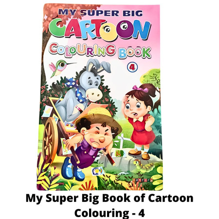 My Super Big Book of Cartoon Colouring - 4